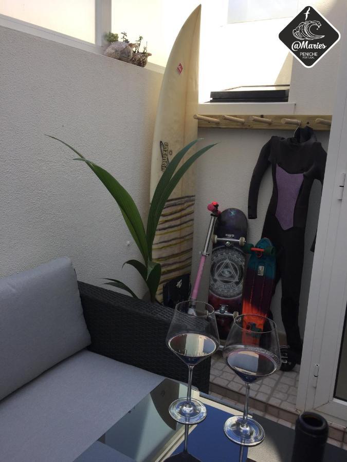 At Maries Beach House Peniche 1 Kültér fotó