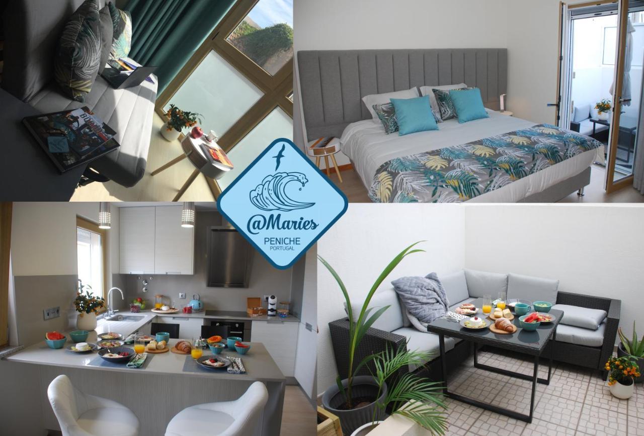 At Maries Beach House Peniche 1 Kültér fotó